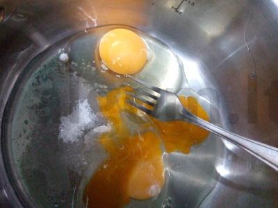 Blynai su kukurūzų dribsniais Žingsnis 1