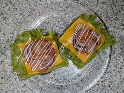 Klasikiniai burgeriai su vištienos kotletais Žingsnis 8