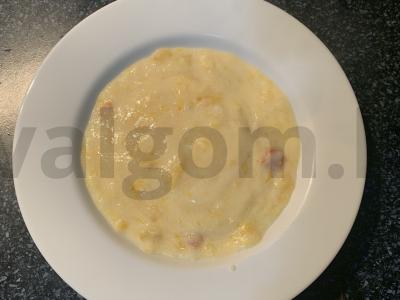 Moliūgų košė su manų kruopomis ir kumkvatu Žingsnis 8