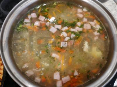 Mėsos sriuba su alyvuogėmis Žingsnis 11