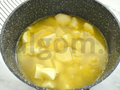 Troškinta bulvė su kalakutiena ir kopūstais Žingsnis 6