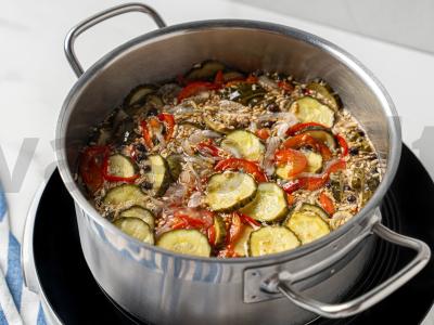 Marinuoti agurkai sumuštiniams Žingsnis 8