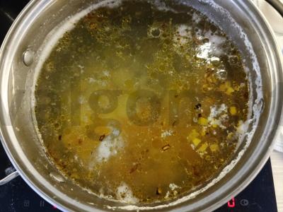 Špinatų sriuba vištienos sultinyje Žingsnis 4