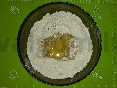 Kvietinė-rašinė duona namuose Žingsnis 3