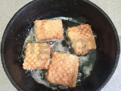 Vafliai su kiaulienos faršu Žingsnis 9