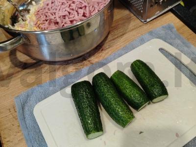 Okroška su kefyru, dešra ir žolelėmis Žingsnis 6