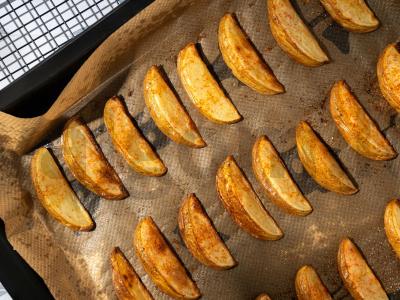 Keptos su bekonu kupatos su bulvėmis Žingsnis 2