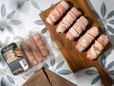 Keptos su bekonu kupatos su bulvėmis Žingsnis 3