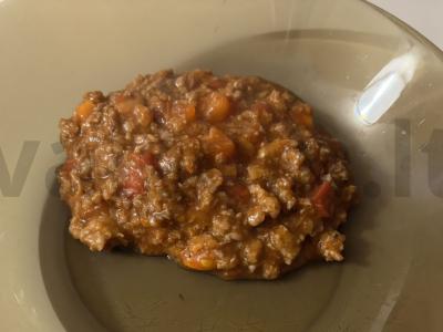 Mėsos padažas su pomidorų skoniu pagrindine nuotrauka