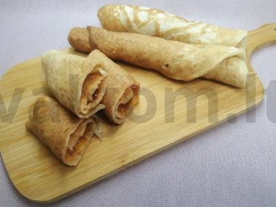 Kepiniai su mielėmis ir persikų džemu Žingsnis 8