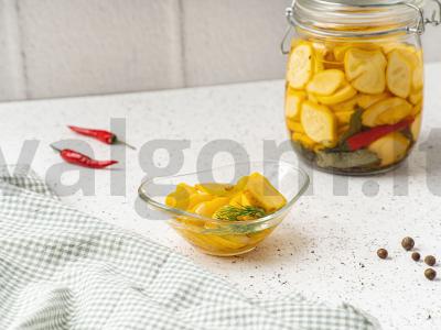 Marinuoti patisonai „Saulutė žiemą“ pagrindine nuotrauka