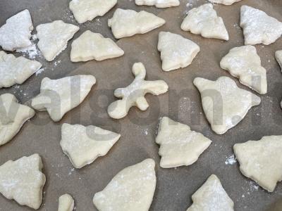 Cranberry cookies with milk Žingsnis 6