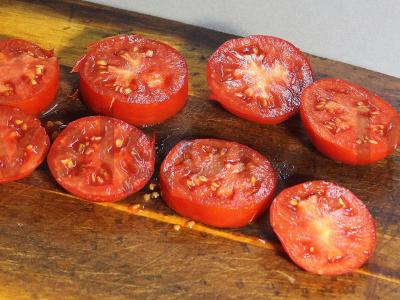 Caprese su baklažanais Žingsnis 4