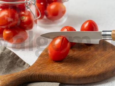 Pomidorai daržovių marinatu žiemai Žingsnis 1