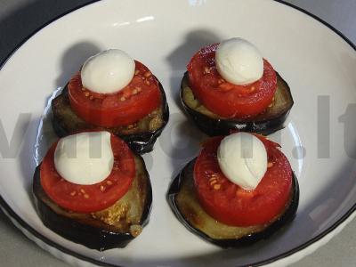 Caprese su baklažanais Žingsnis 7