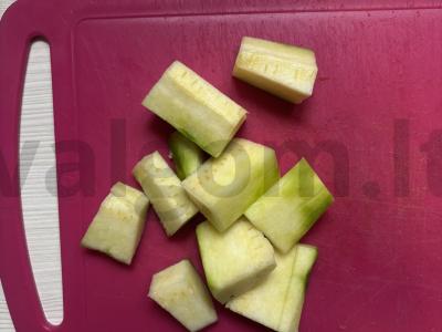 Avokado ir cukinijų užtepas Žingsnis 1