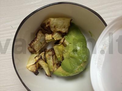 Avokado ir cukinijų užtepas Žingsnis 5