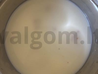 Avižinė košė su pienu ir moliūgu Žingsnis 2