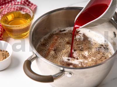 Alaus gžanecas Žingsnis 1