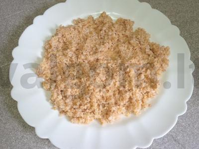 Keptas vištienos šlaunelė grietinės marinate su garnyru Žingsnis 5