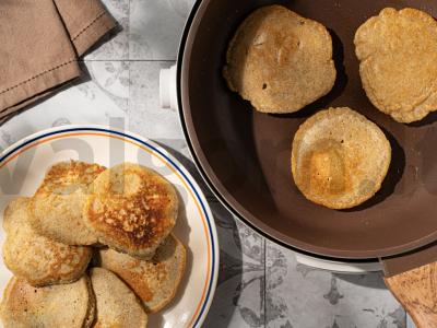 Avižiniai blynai su cinamonu Žingsnis 5