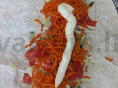 Namų šašlykinė su kopūstais ir morkomis Žingsnis 11