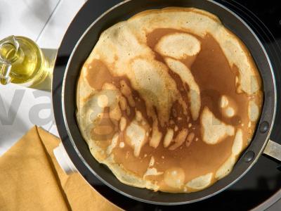 Užkandis su blynai ir ikrais Žingsnis 5