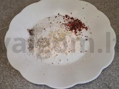 Kiaulienos kepsniai per 30 minučių Žingsnis 2