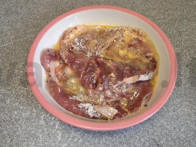 Kiaulienos kepsniai per 30 minučių Žingsnis 5