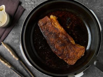 Steikas su grietinėlės orzo Žingsnis 5