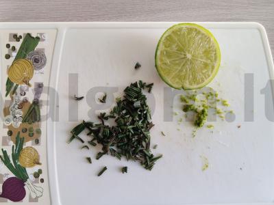 Morkų kokteilis su obuoliu ir laimu Žingsnis 2