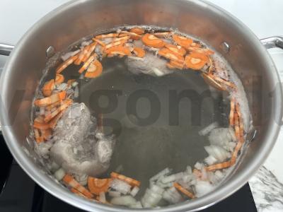 Kvapnūs jaunos kopūstų šaltibarščiai Žingsnis 3