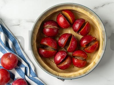 Strasbūro pyragas su slyvomis Žingsnis 10