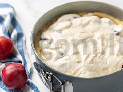 Strasbūro pyragas su slyvomis Žingsnis 11