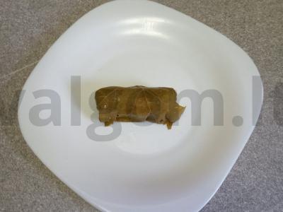 Dolma su naminiu faršu ir bulguru Žingsnis 8