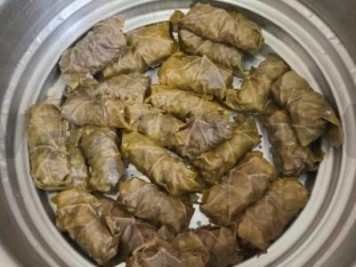 Dolma su naminiu faršu ir bulguru Žingsnis 10