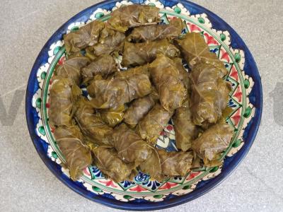 Dolma su naminiu faršu ir bulguru Žingsnis 11