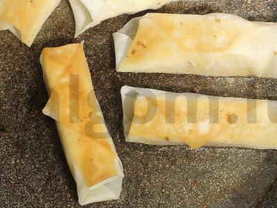 Kepti spring roll'ai su sūriu ir krevetėmis Žingsnis 11