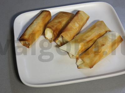 Kepti spring roll'ai su sūriu ir krevetėmis Žingsnis 12