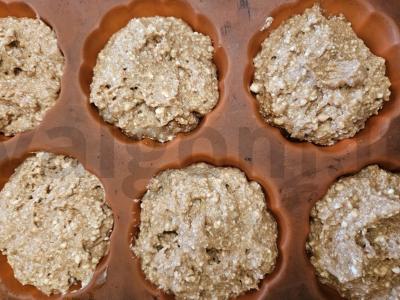 Varškės šokoladiniai keksiukai Žingsnis 4