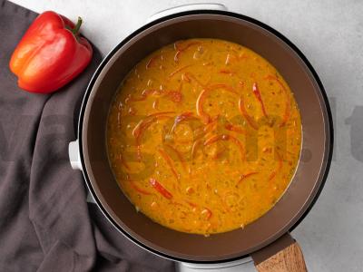 Daržovių karis Žingsnis 4