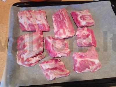 Kiaulienos šonkauliai su česnaku ir pipirais Žingsnis 3