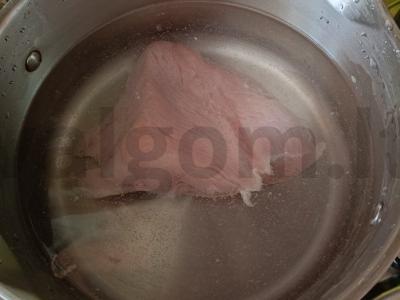 Turkiškas sriuba su kalakutiena ir makaronais Žingsnis 1