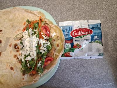 Šašlykas su vištiena, mocarela ir mikrožalumynais Žingsnis 7