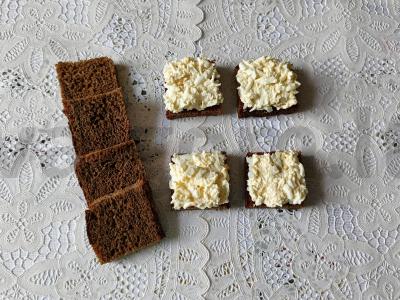 Užkandžių kanapės su silke Žingsnis 4