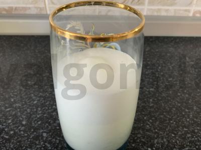 Latte su pienu kavos aparate Žingsnis 5