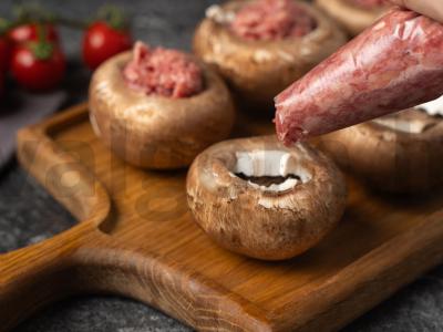 Pikantiškas patiekalas iš šampinjonų Žingsnis 2