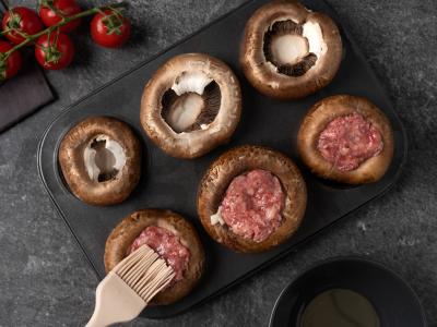 Pikantiškas patiekalas iš šampinjonų Žingsnis 3