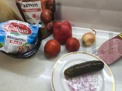 Namų pica su mocarela ir paprikomis Žingsnis 4