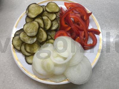 Namų pica su mocarela ir paprikomis Žingsnis 5